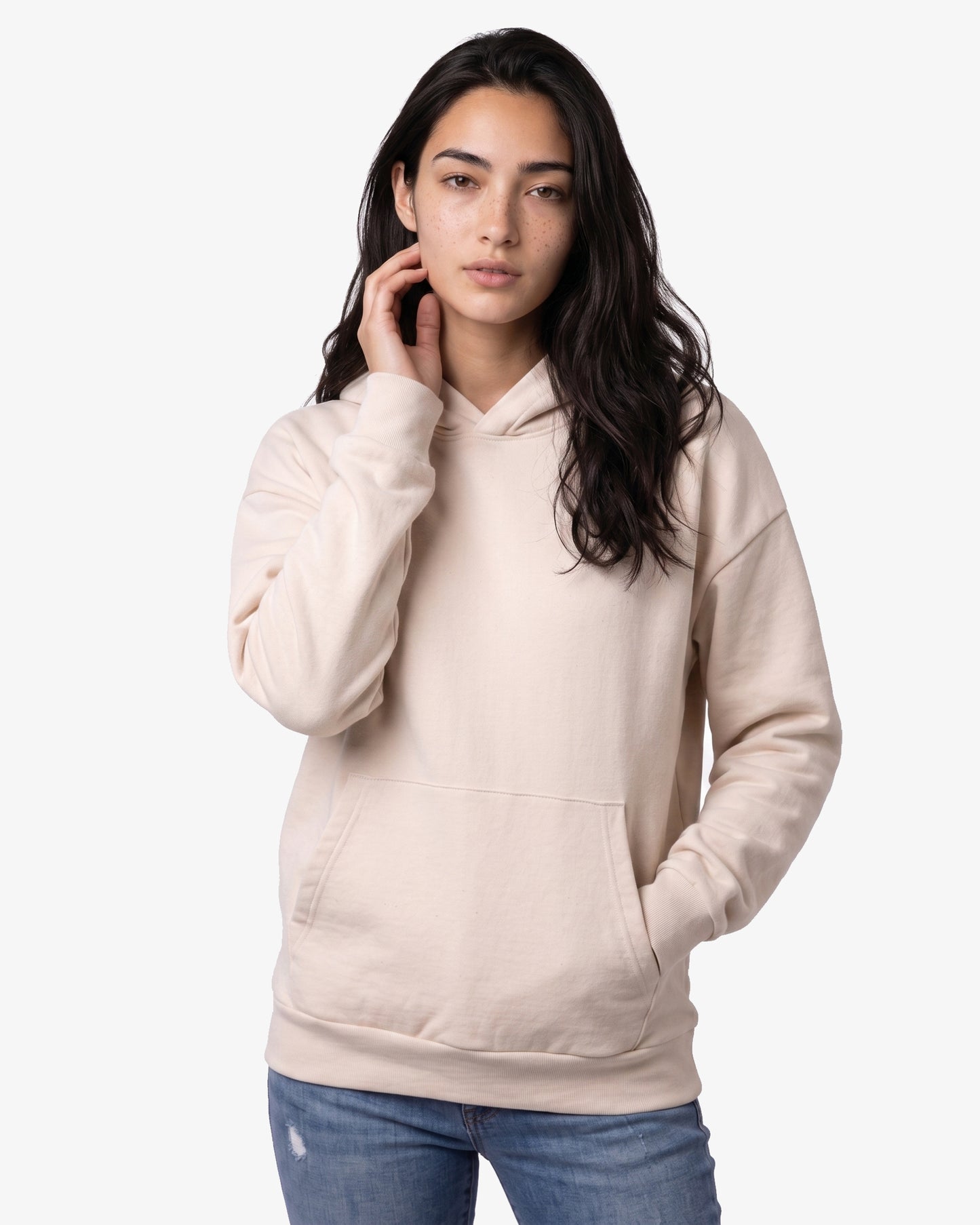 Organic Oversized Hooded Sweatshirt