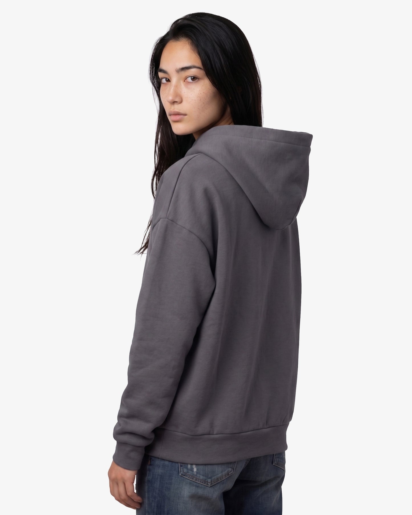 Organic Oversized Hooded Sweatshirt