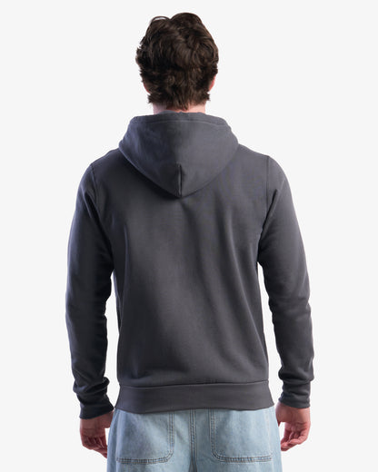 Organic Cotton Full Zip Hooded Sweatshirt