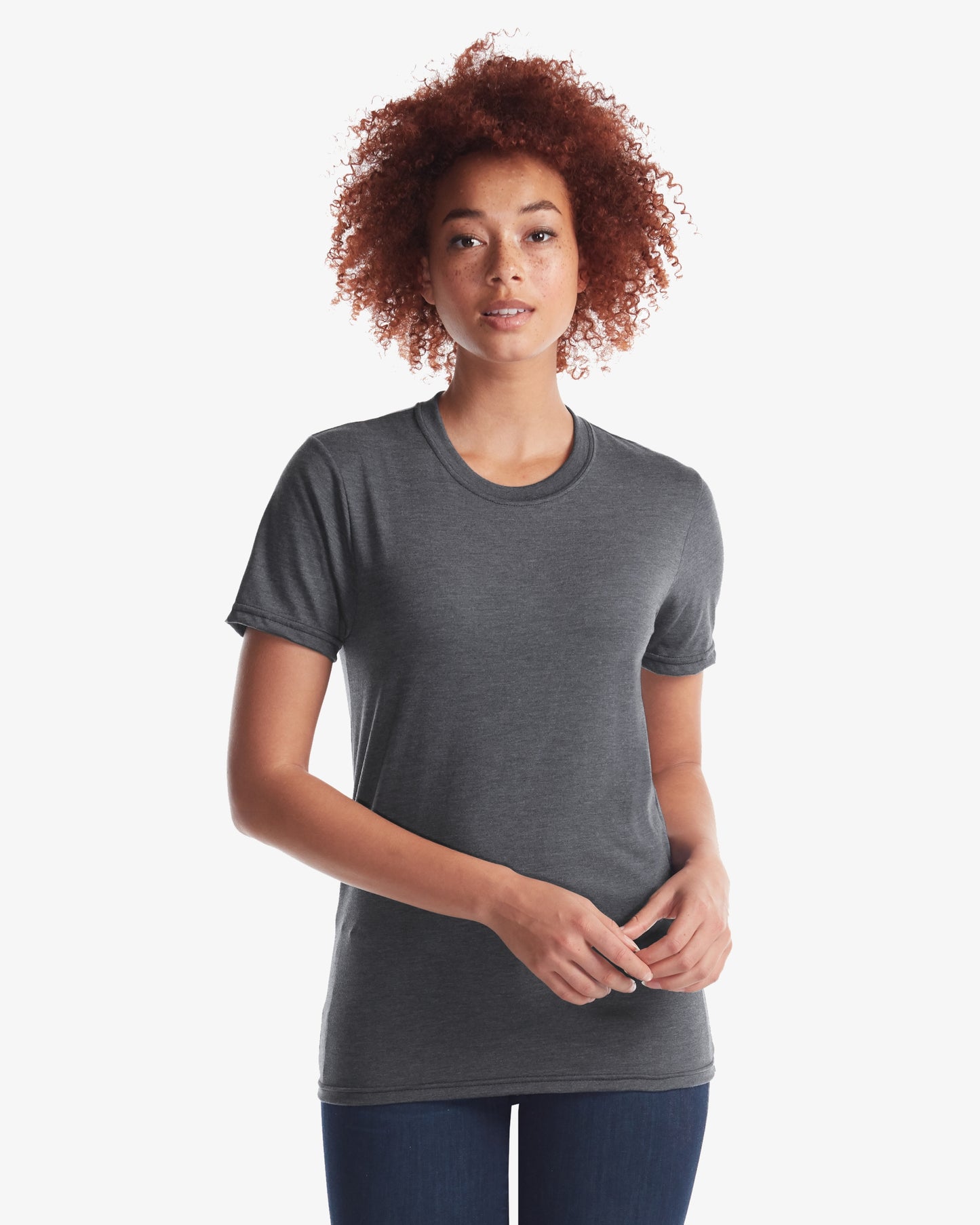 Unisex Bamboo Tri-Blend Crewneck T