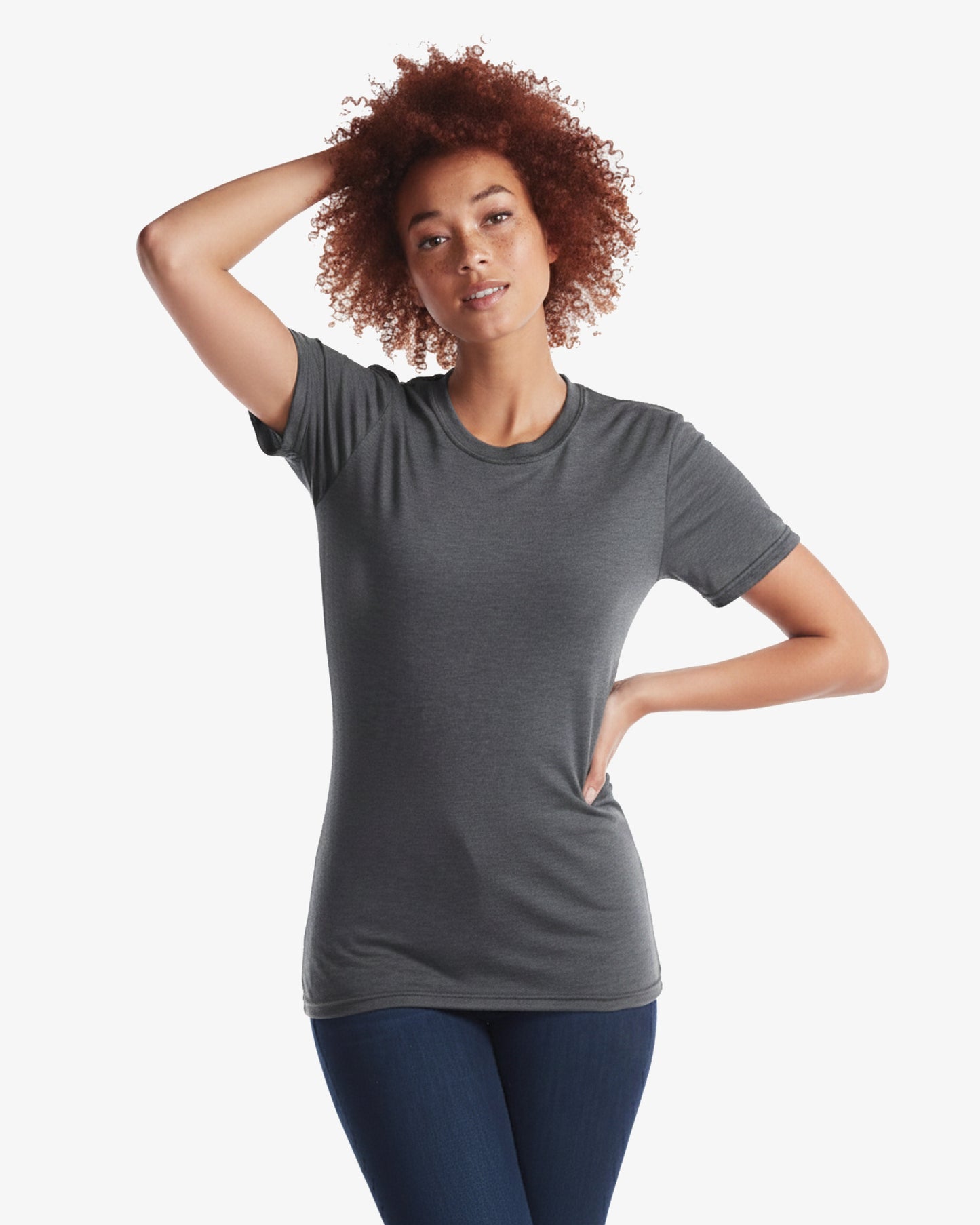 Unisex Bamboo Tri-Blend Crewneck T