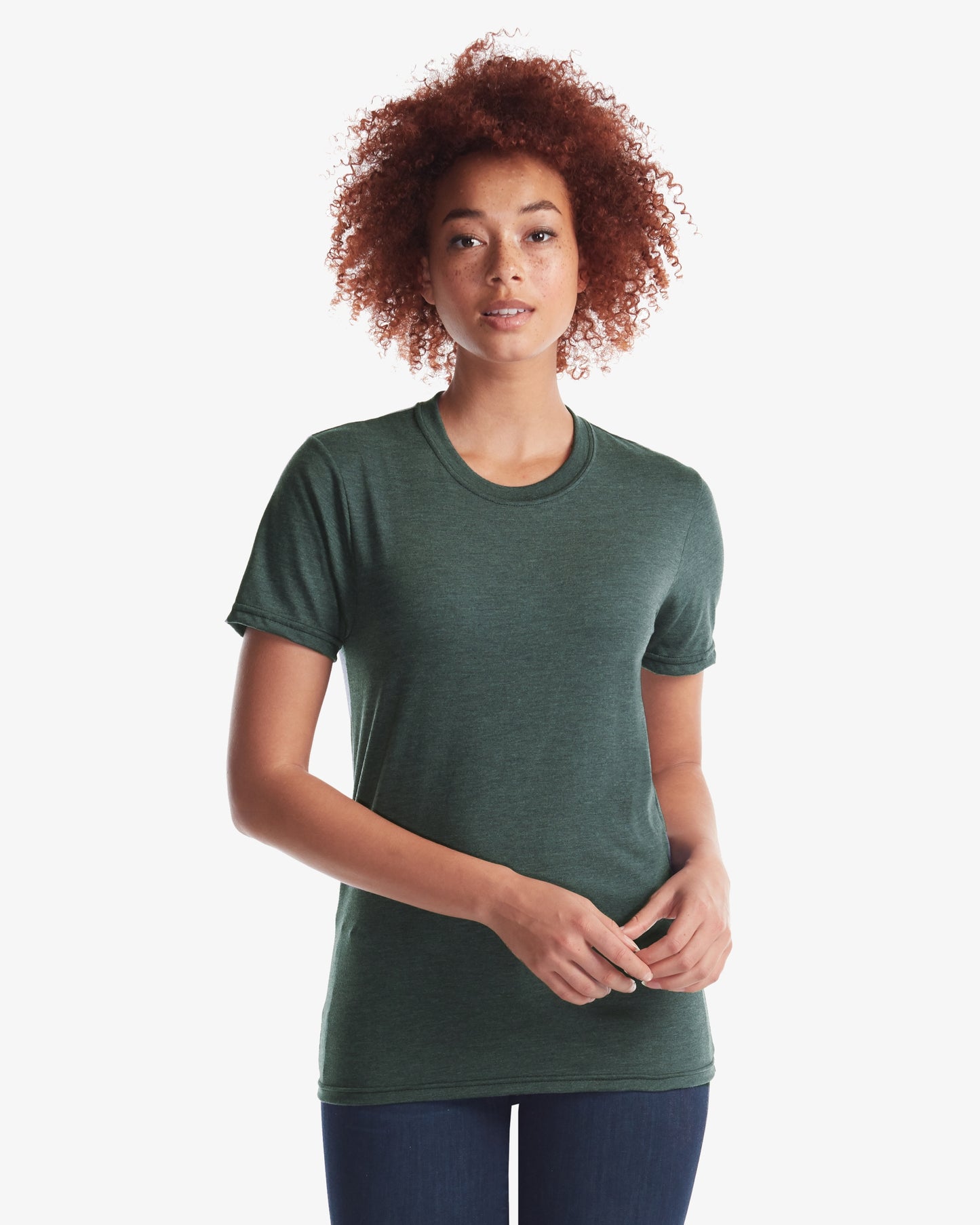 Unisex Bamboo Tri-Blend Crewneck T
