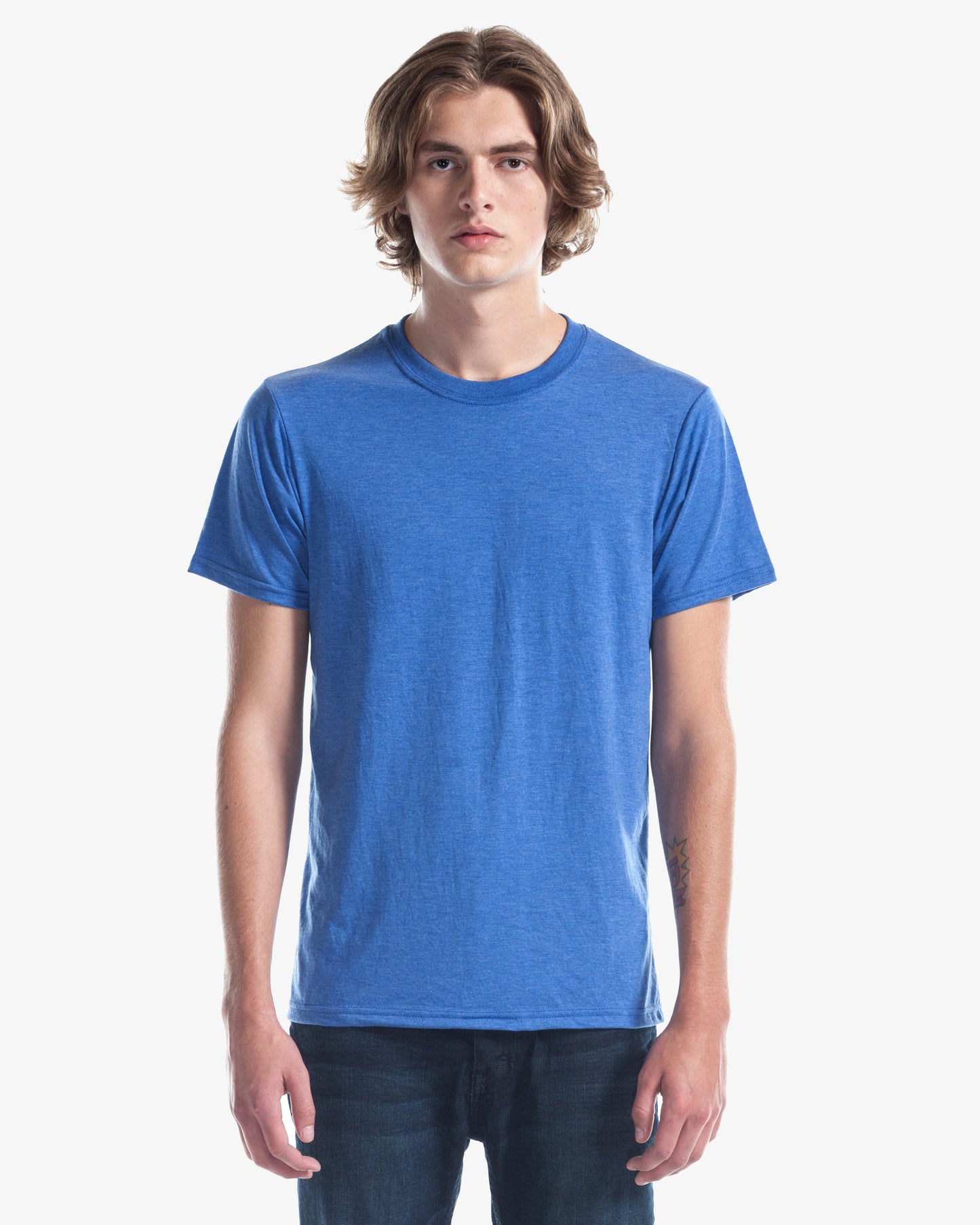 Unisex Bamboo Tri-Blend Crewneck T