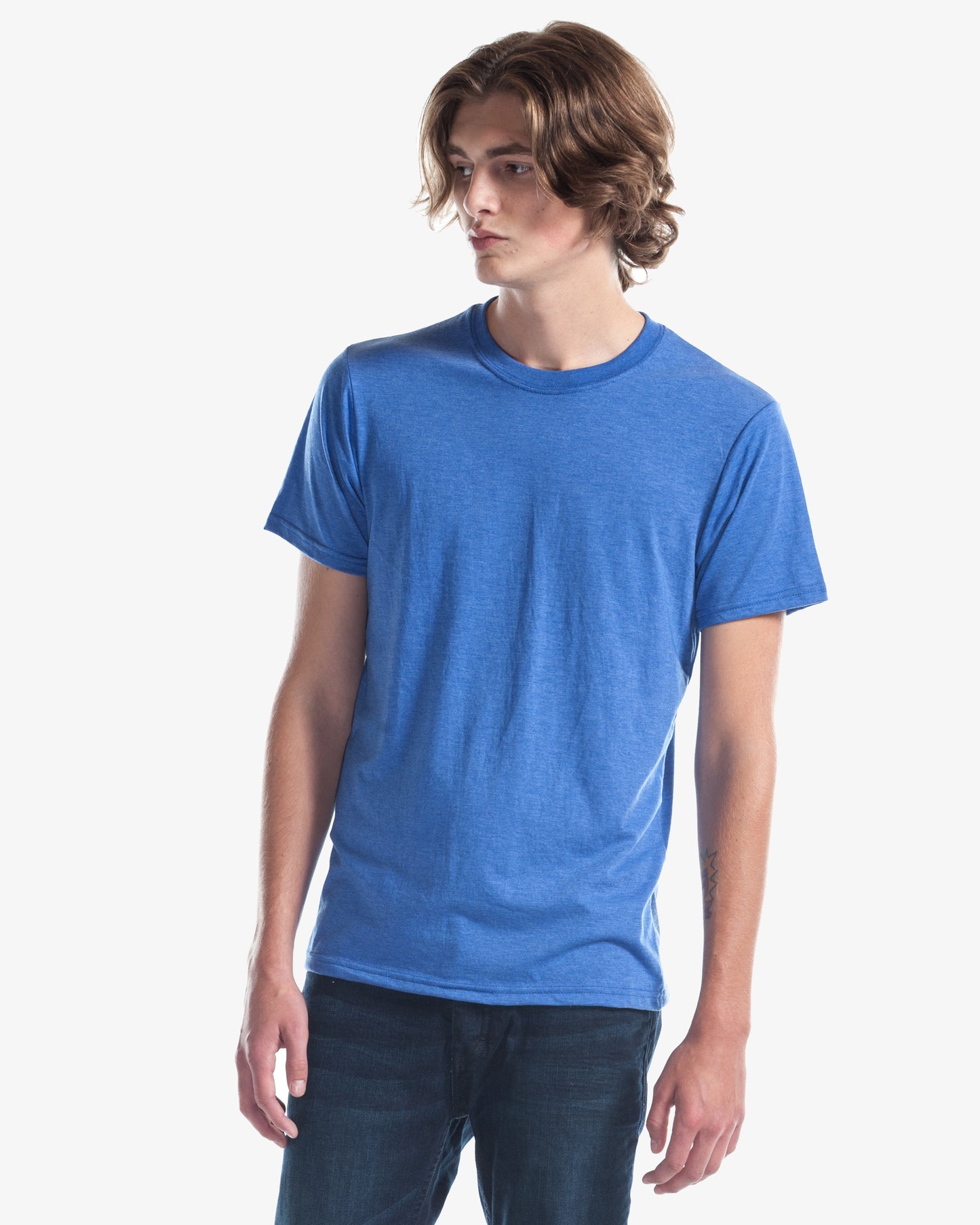 Unisex Bamboo Tri-Blend Crewneck T