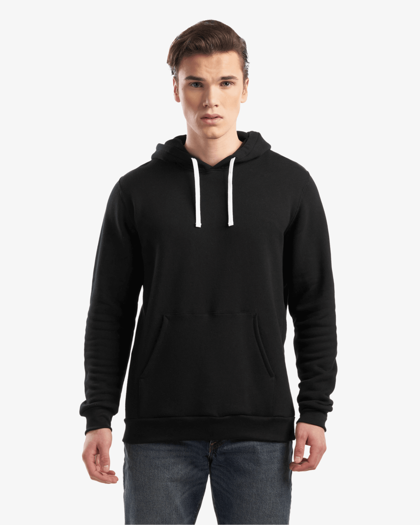 Three End Bamboo Fleece Hooded Sweatshirt