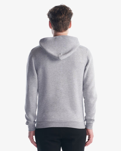 Unisex Three-End Bamboo Full Zip Hooded Sweatshirt