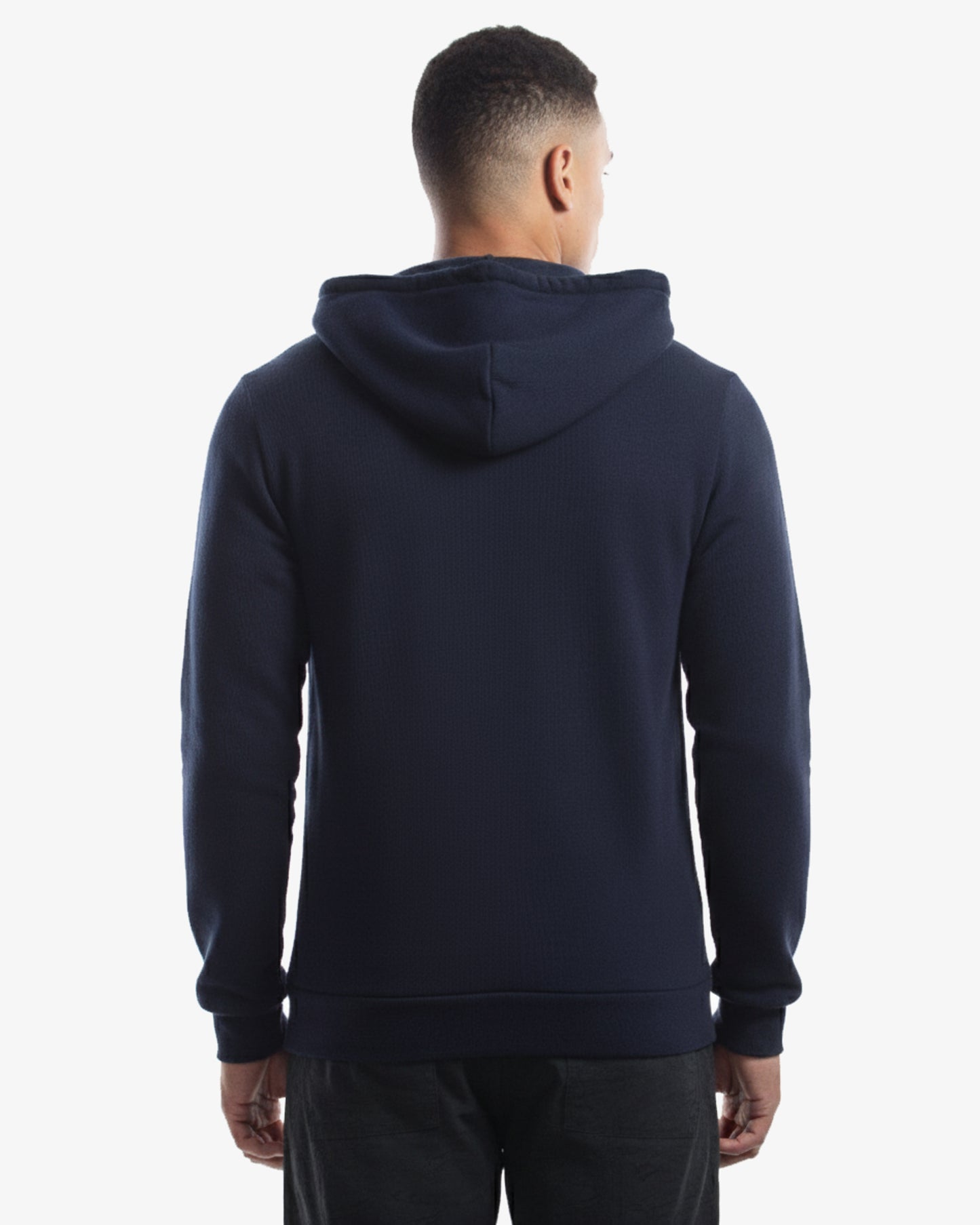 Unisex Three-End Bamboo Full Zip Hooded Sweatshirt