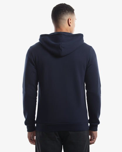 Unisex Three-End Bamboo Full Zip Hooded Sweatshirt