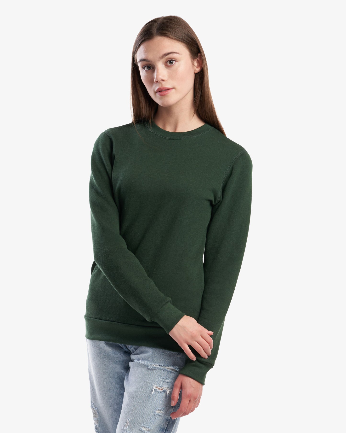 Three End Bamboo Fleece Crewneck Sweatshirt
