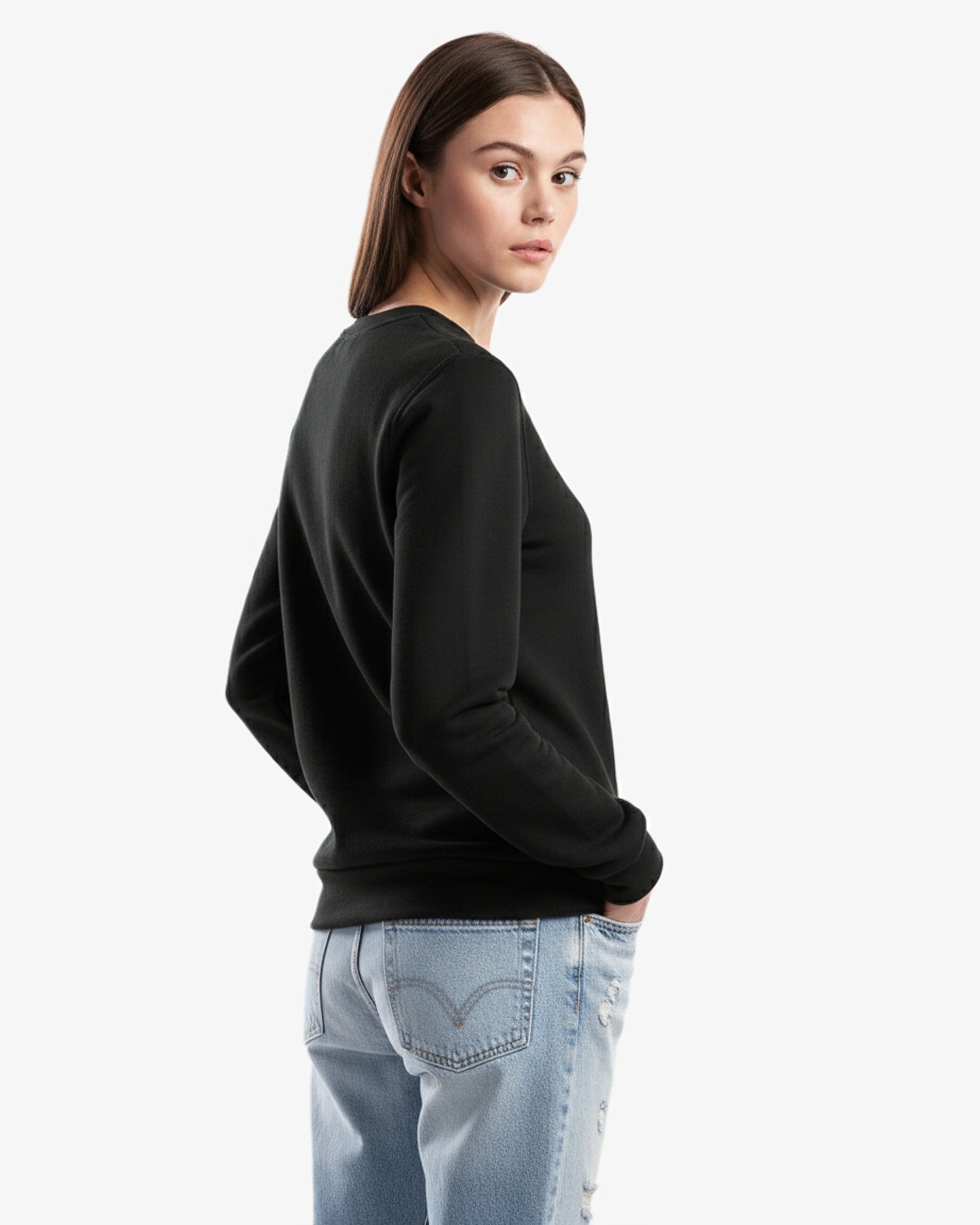 Three End Bamboo Fleece Crewneck Sweatshirt