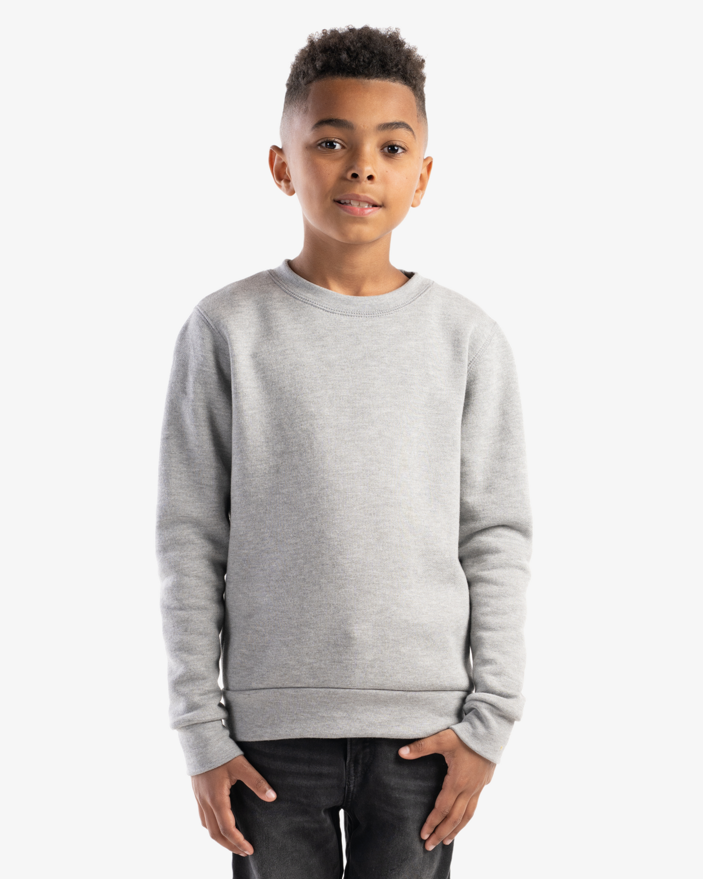 Kids Three End Bamboo Fleece Crewneck Sweatshirt