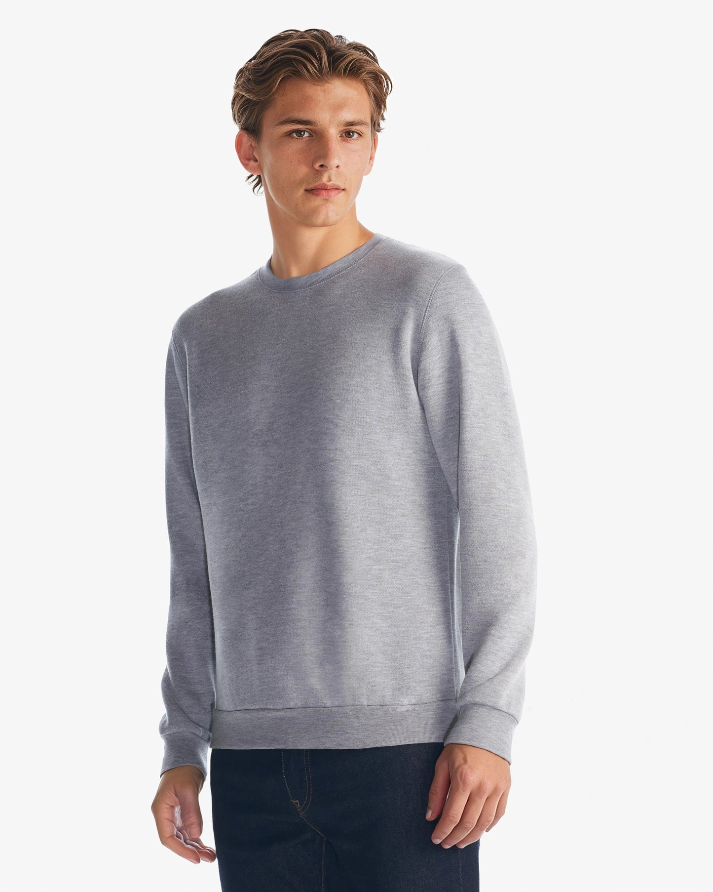 Three End Bamboo Fleece Crewneck Sweatshirt