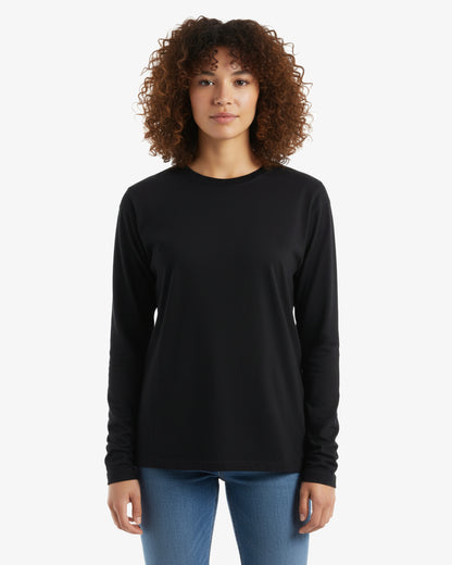 Fine Jersey Long Sleeve T-Shirt