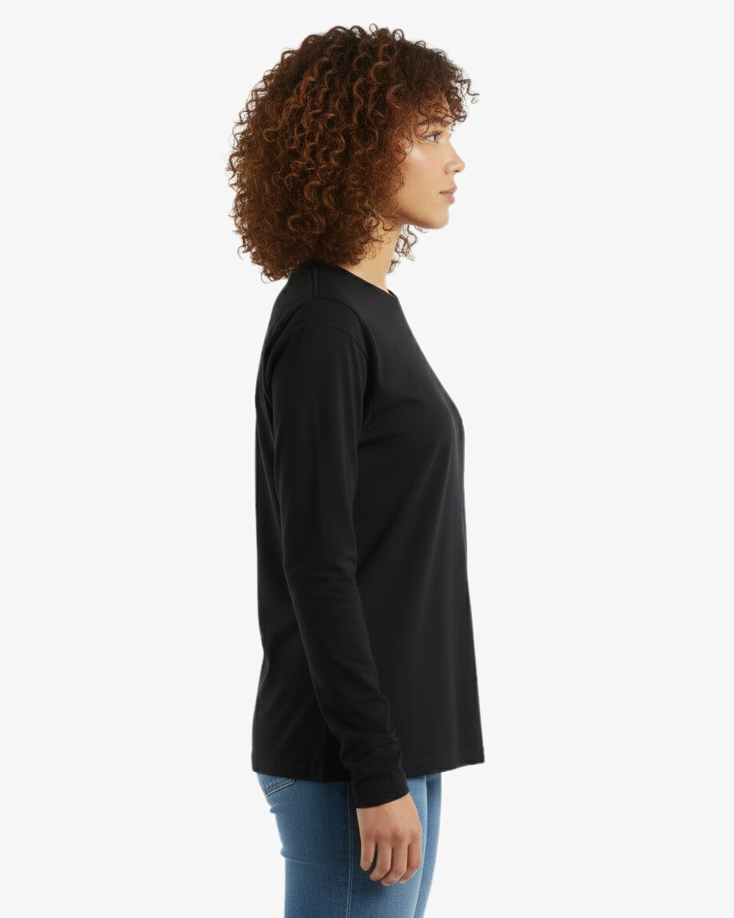 Fine Jersey Long Sleeve T-Shirt