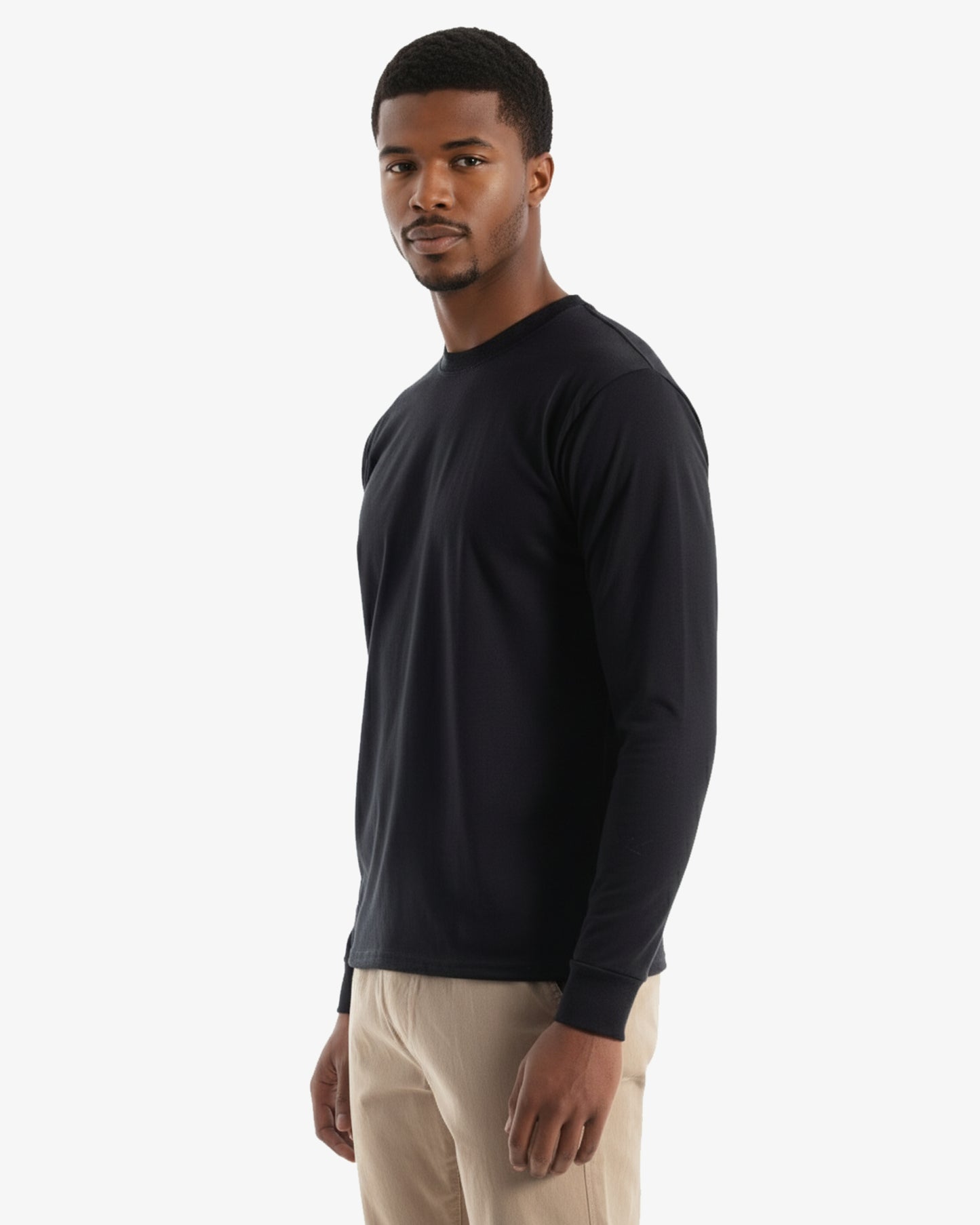 Fine Jersey Long Sleeve T-Shirt