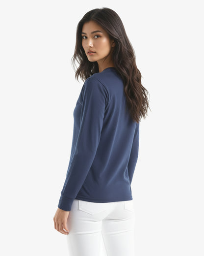 Fine Jersey Long Sleeve T-Shirt