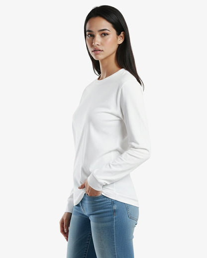 Fine Jersey Long Sleeve T-Shirt