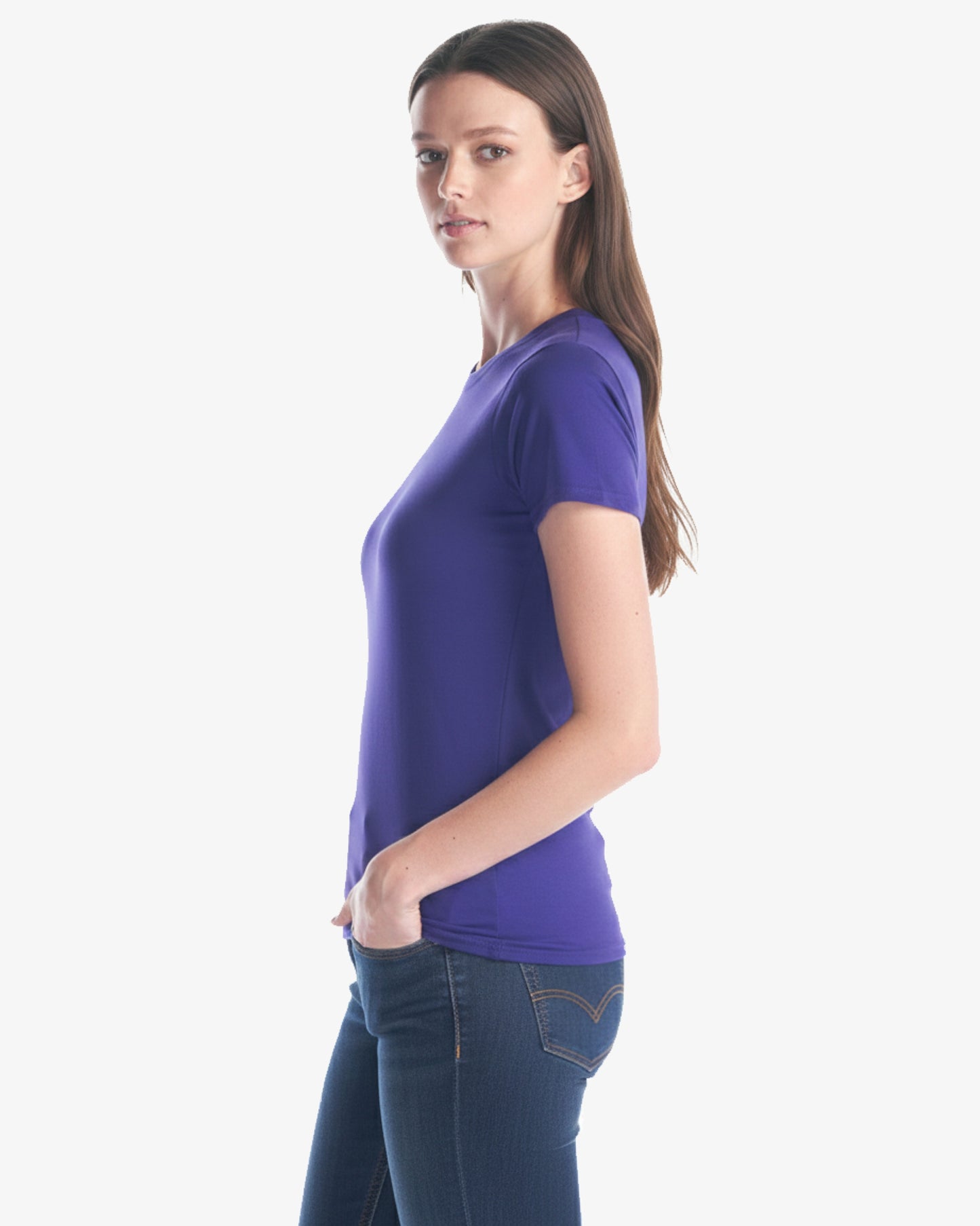 Ladies Slim Fit Cotton T-Shirt