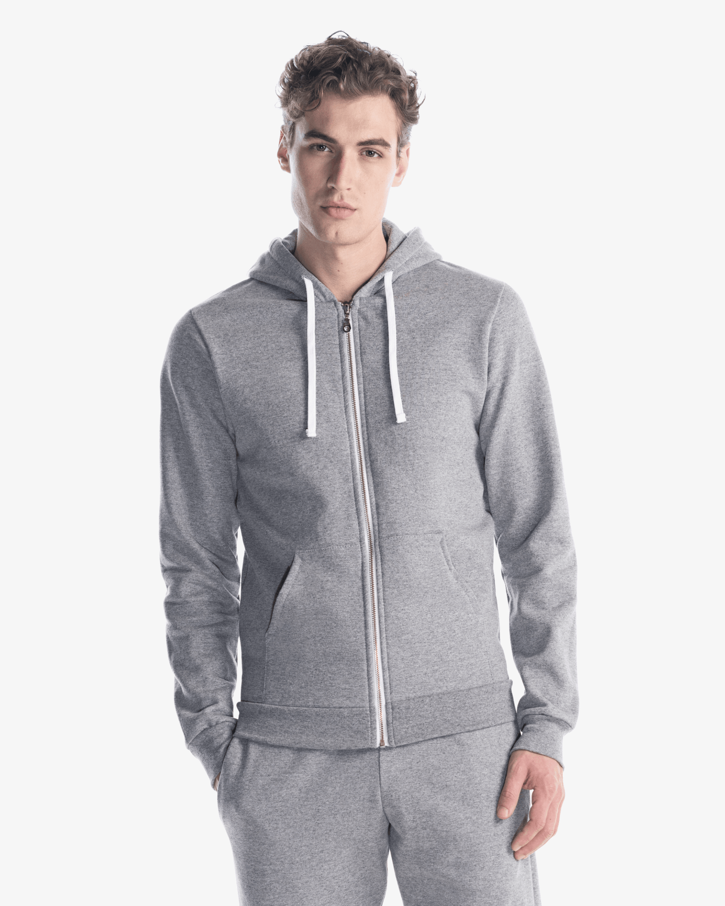 Slim Fit Full Zip Hoody