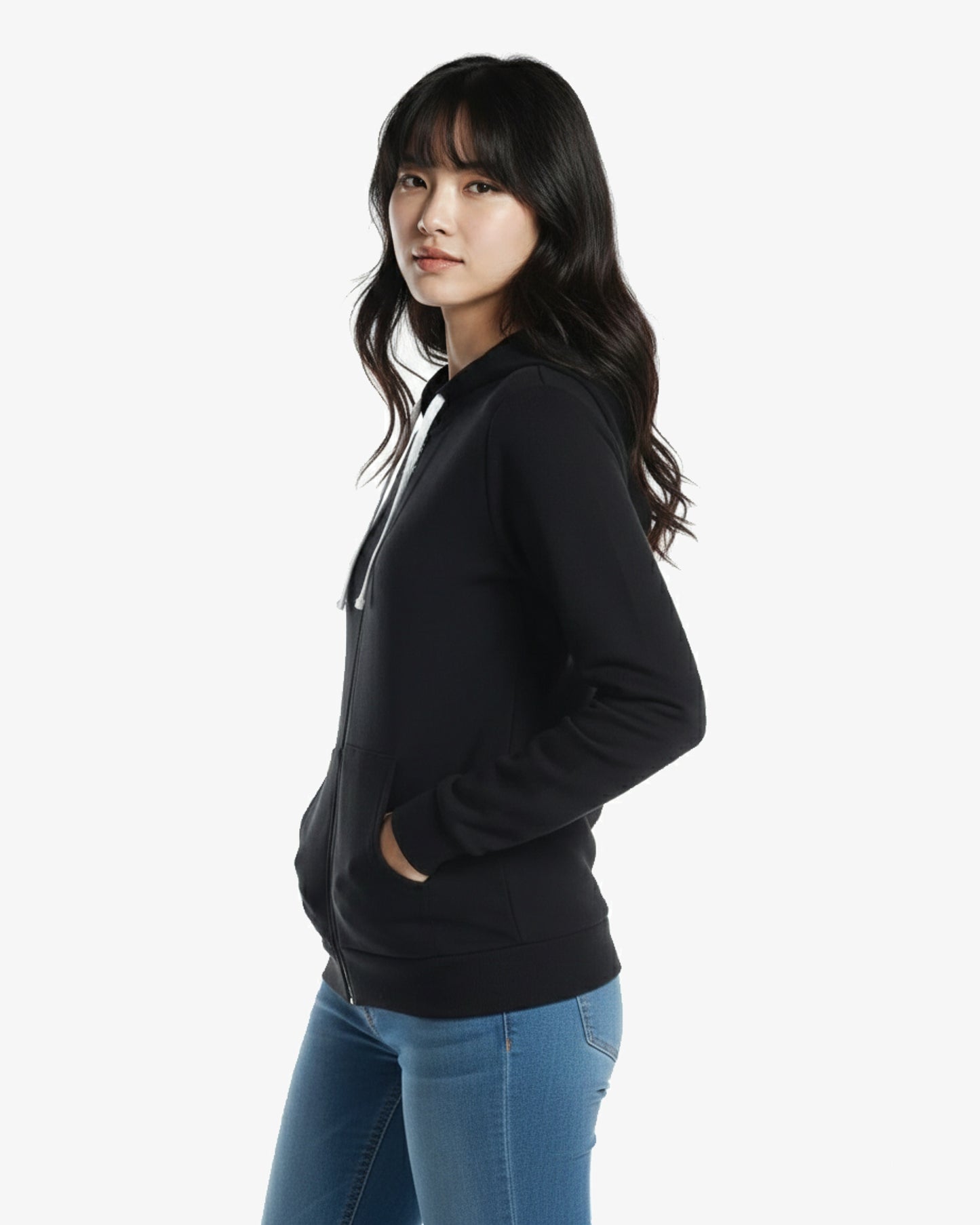 Slim Fit Full Zip Hoody