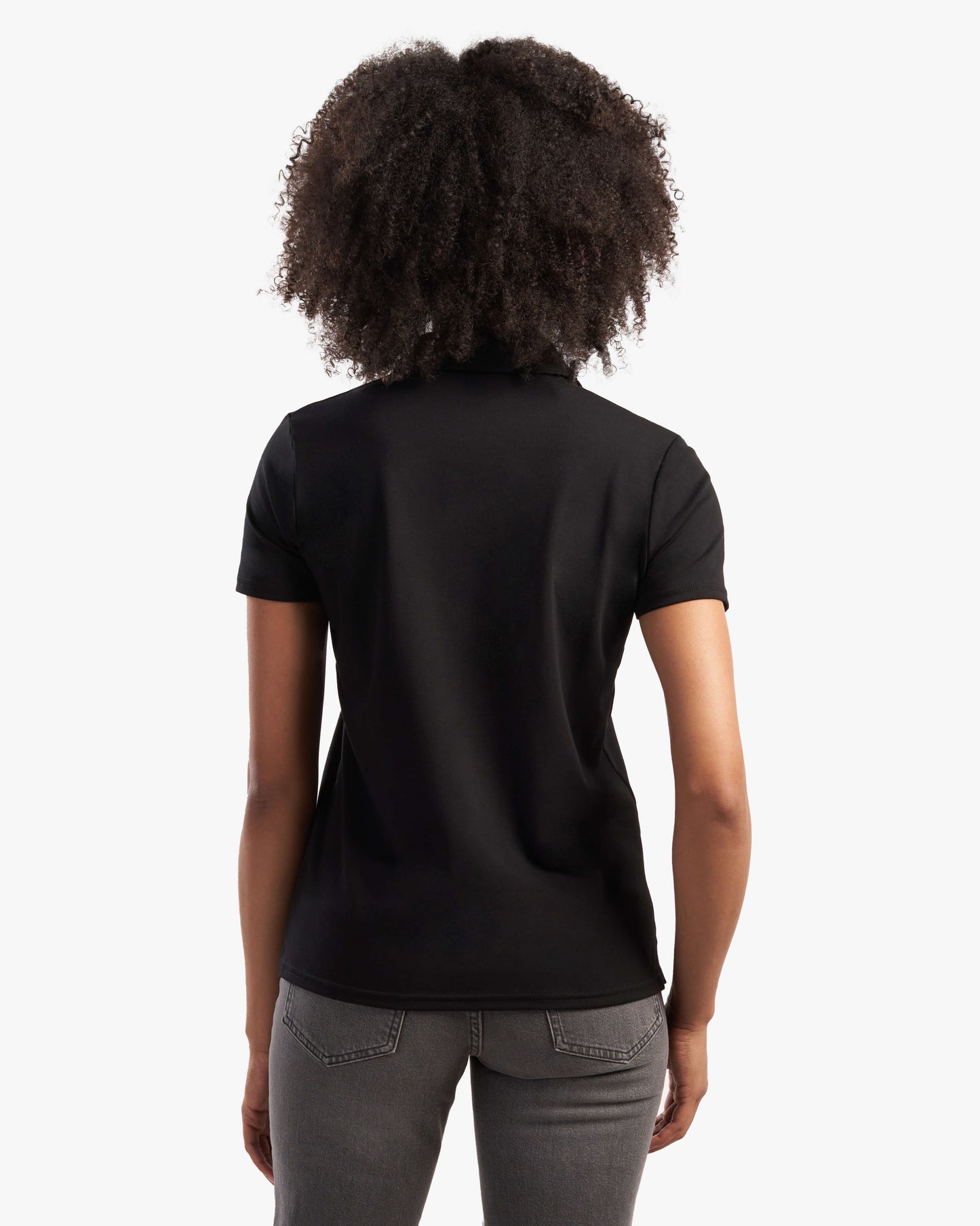 Ladies Relaxed Fit Bamboo Polo