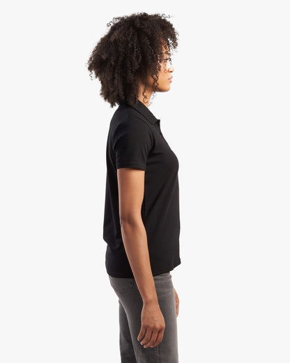 Ladies Relaxed Fit Bamboo Polo