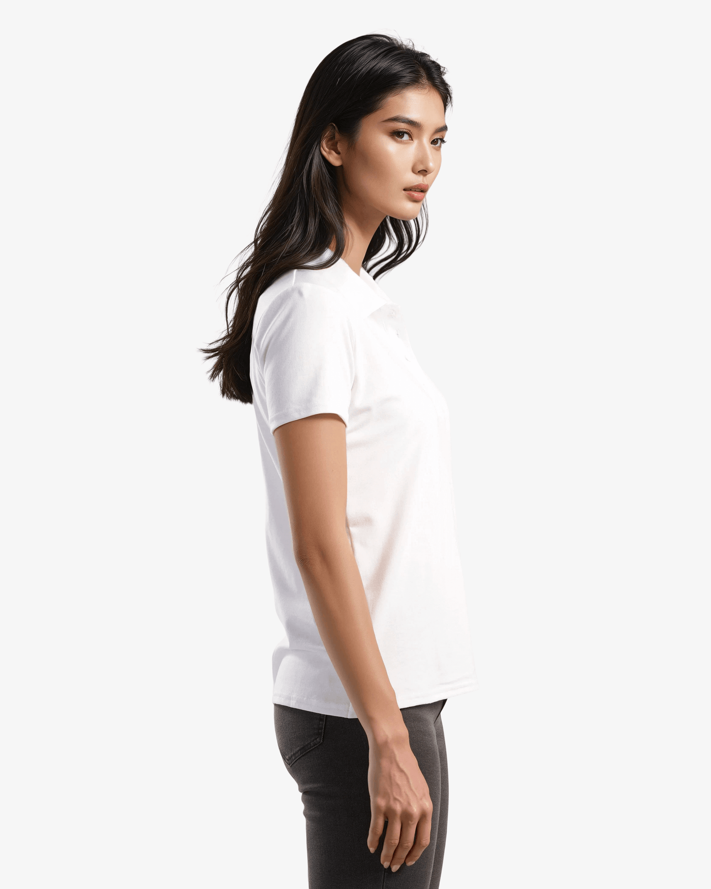 Ladies Relaxed Fit Bamboo Polo