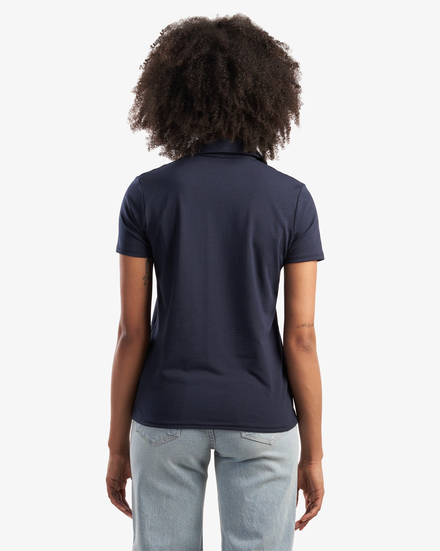 Ladies Relaxed Fit Bamboo Polo