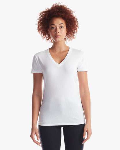Ladies Bamboo Foundation V-Neck