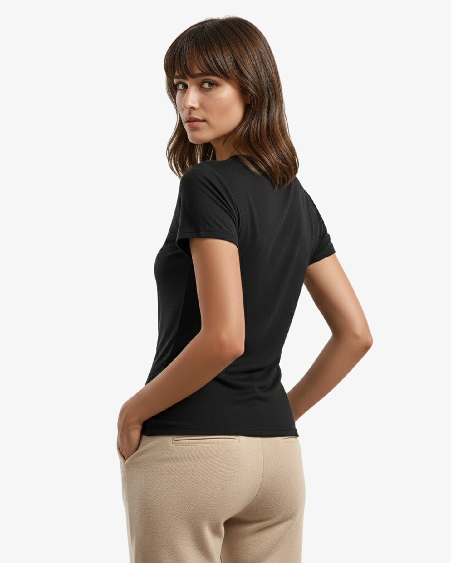 Bamboo Ladies Crewneck T