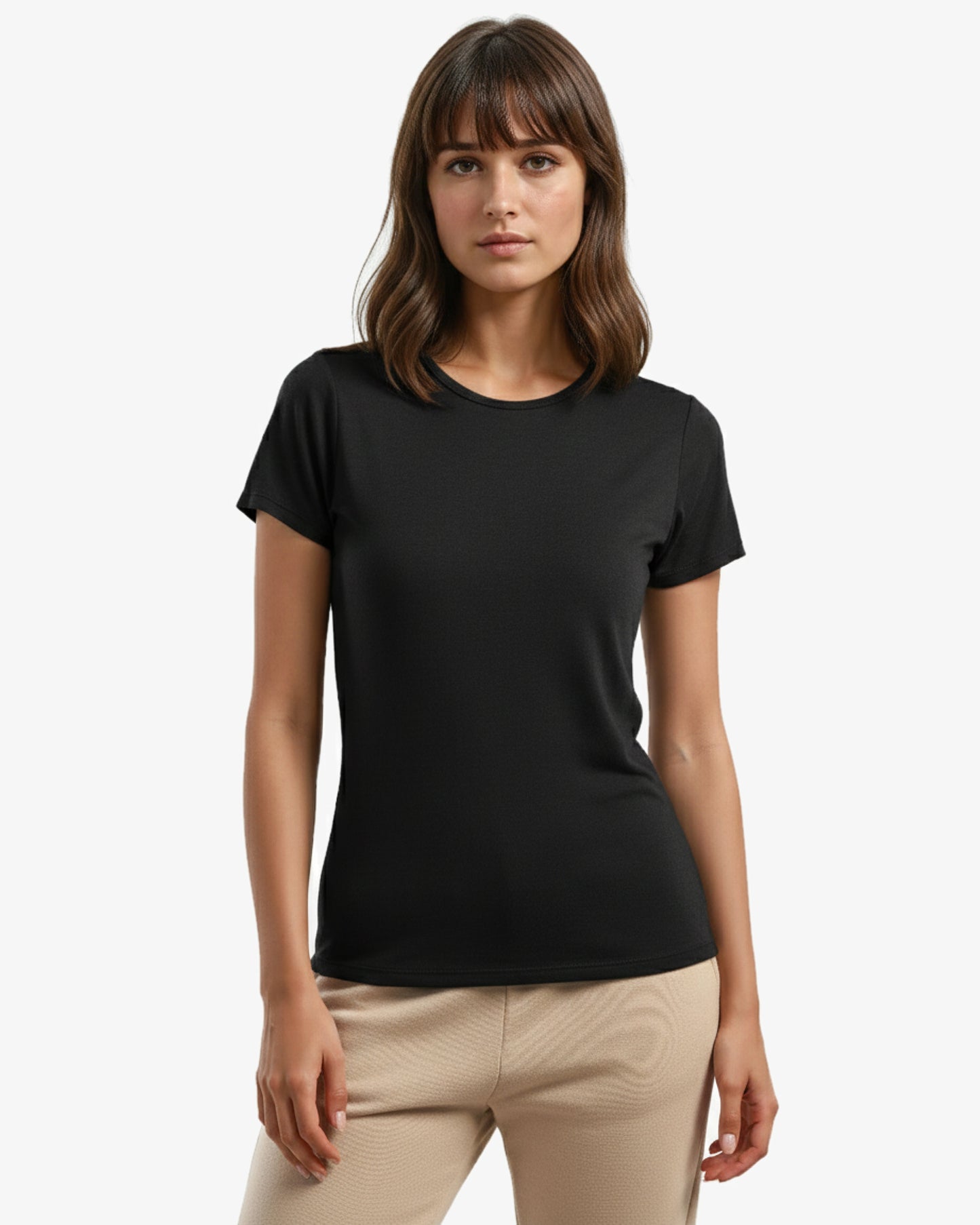 Bamboo Ladies Crewneck T