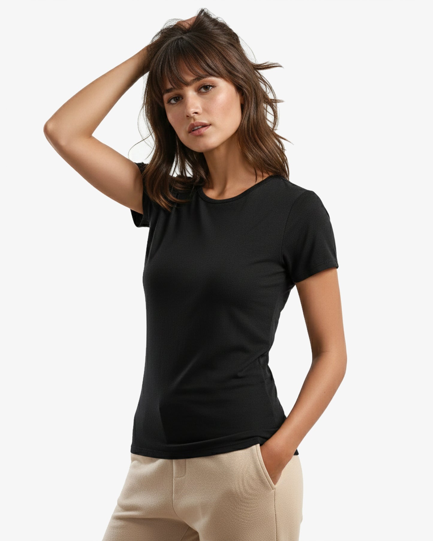 Bamboo Ladies Crewneck T