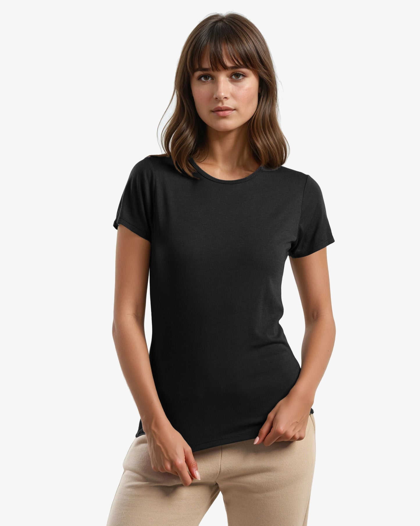 Bamboo Ladies Crewneck T