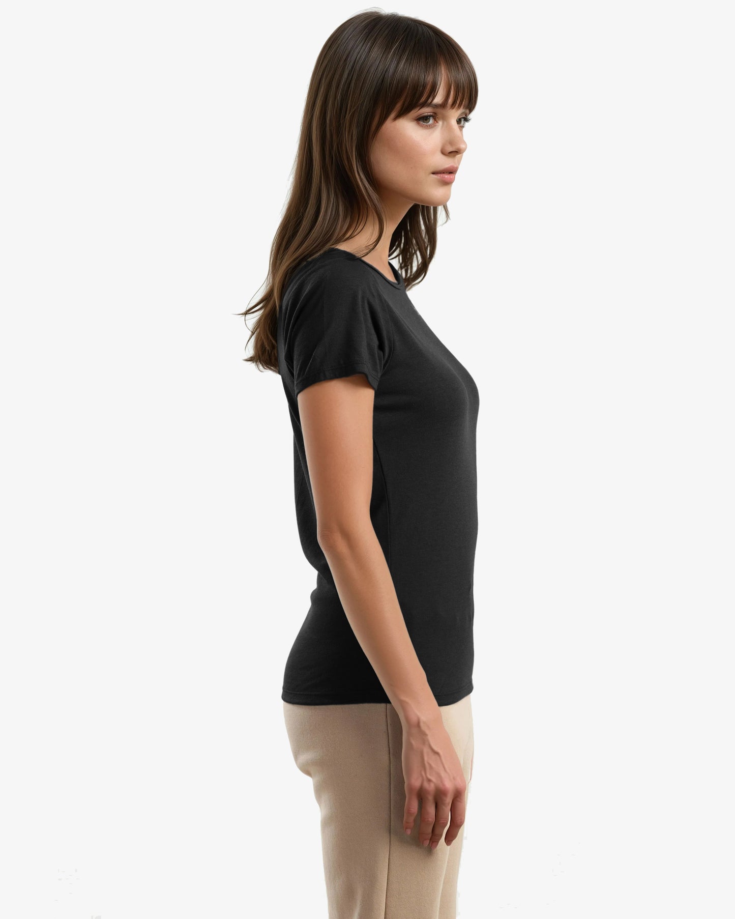 Bamboo Ladies Crewneck T