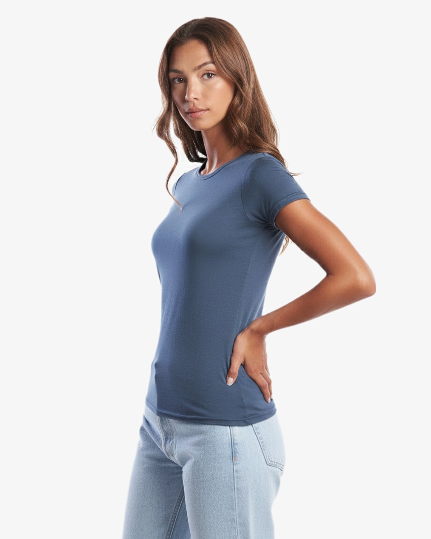 Bamboo Ladies Crewneck T