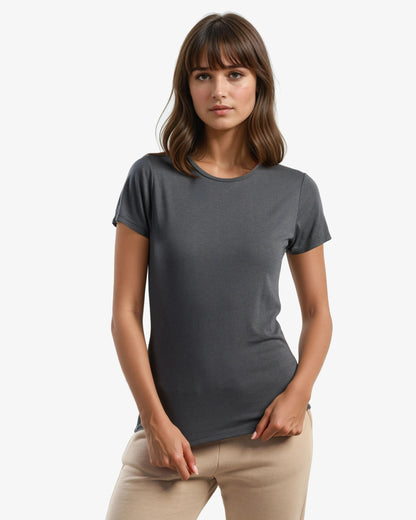 Bamboo Ladies Crewneck T