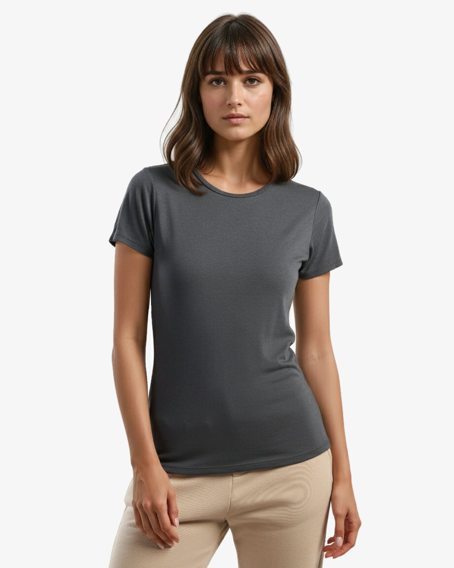 Bamboo Ladies Crewneck T