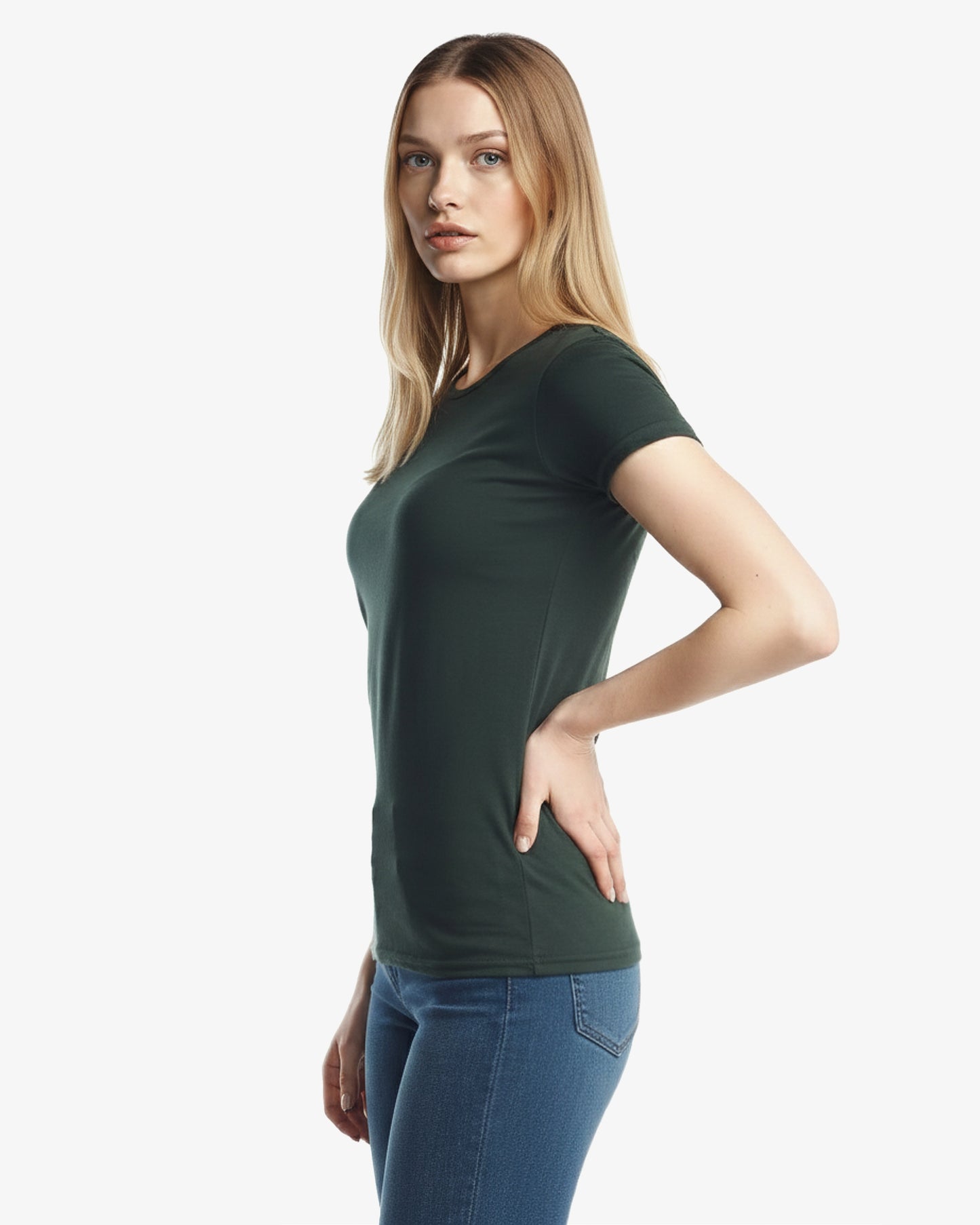 Bamboo Ladies Crewneck T