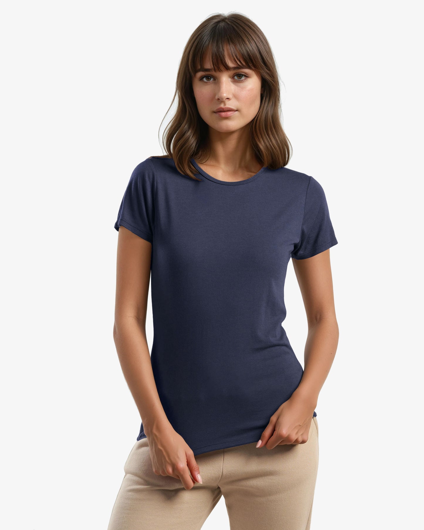 Bamboo Ladies Crewneck T