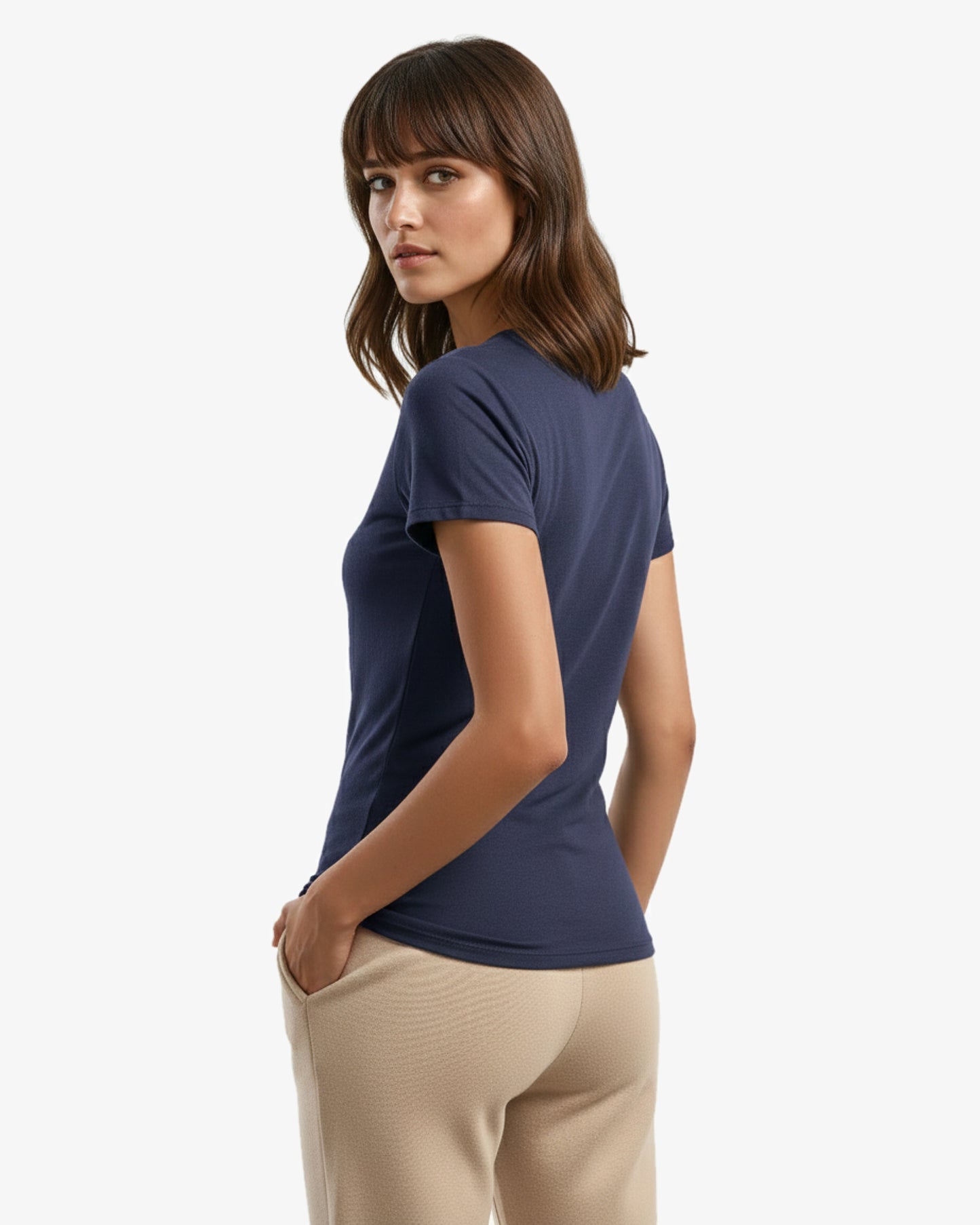 Bamboo Ladies Crewneck T