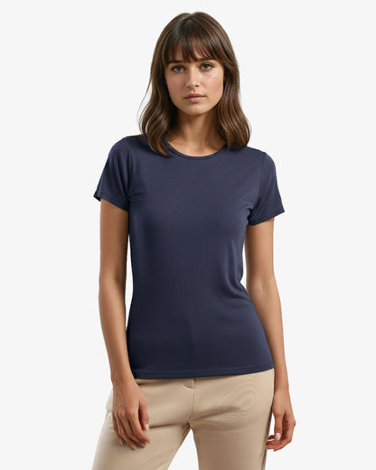 Bamboo Ladies Crewneck T