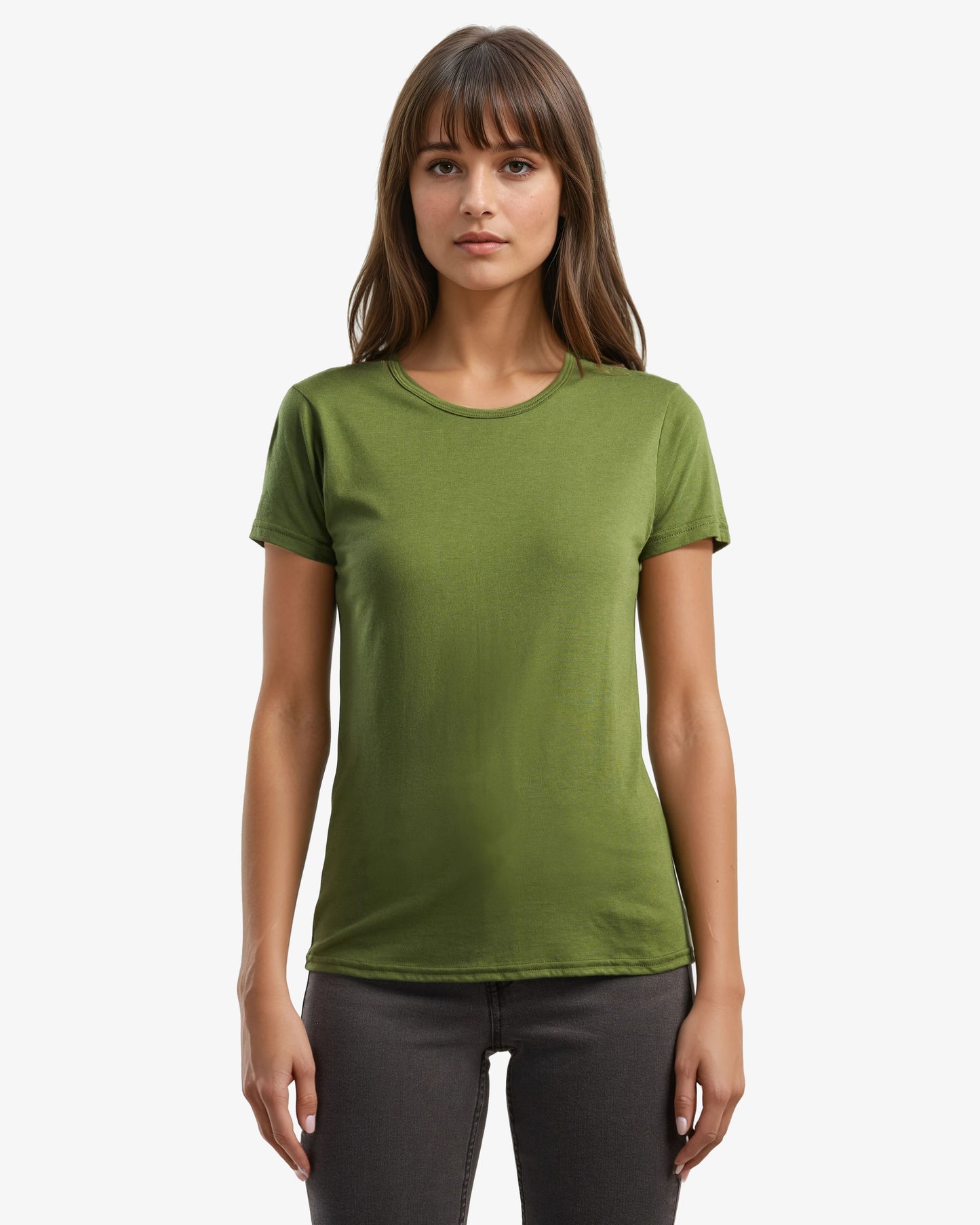 Bamboo Ladies Crewneck T