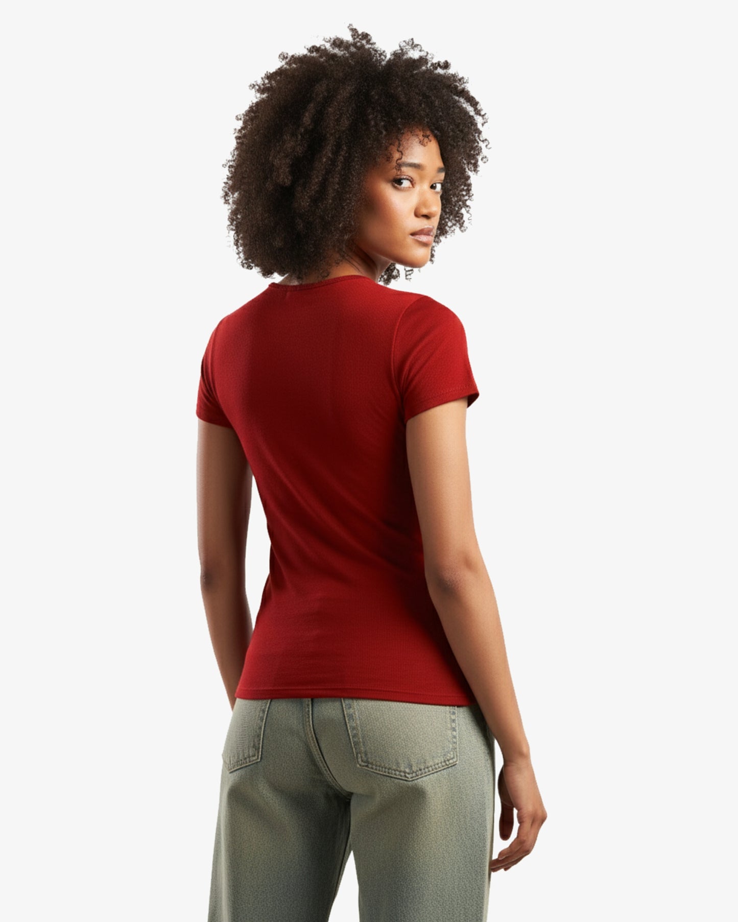 Bamboo Ladies Crewneck T