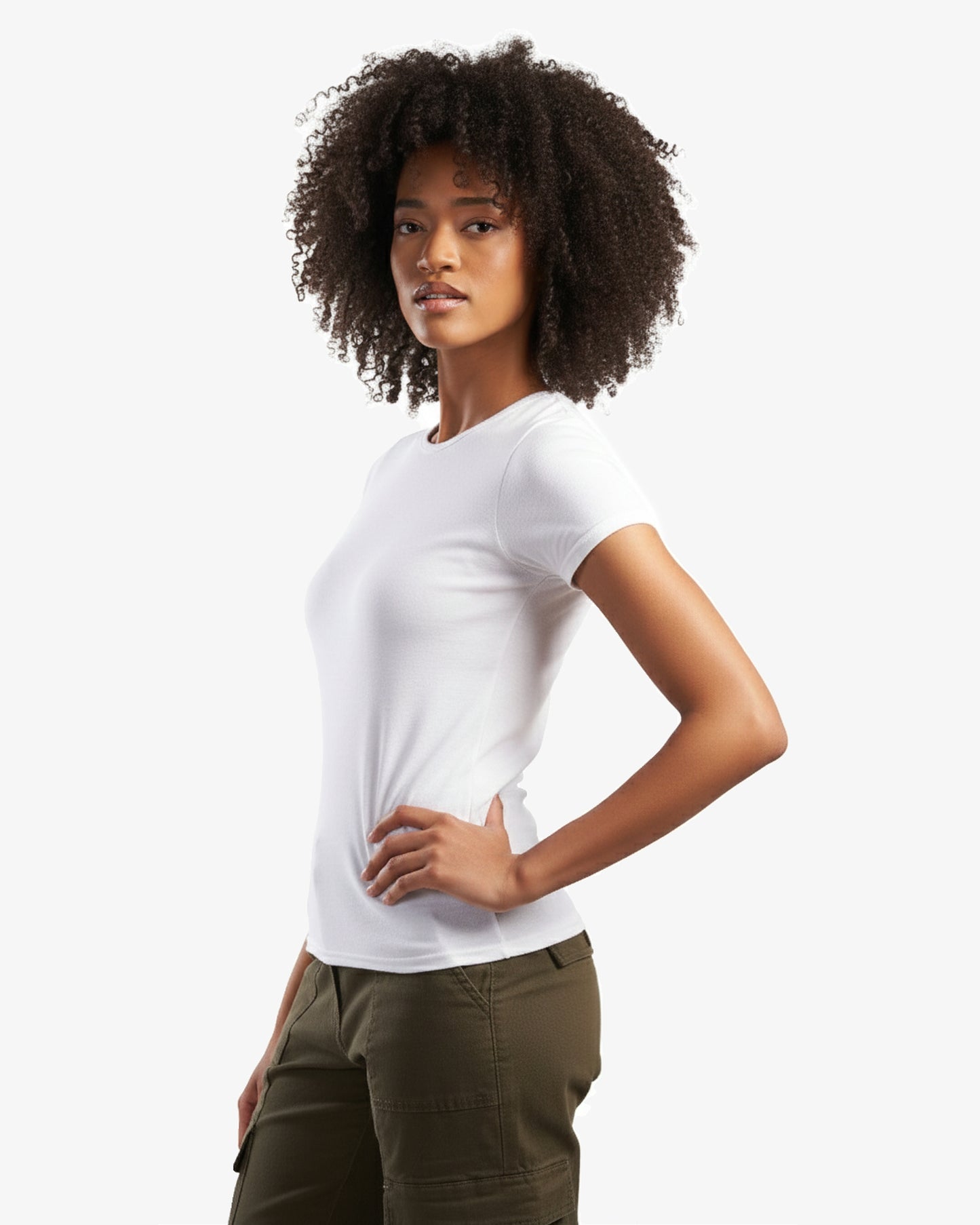 Bamboo Ladies Crewneck T