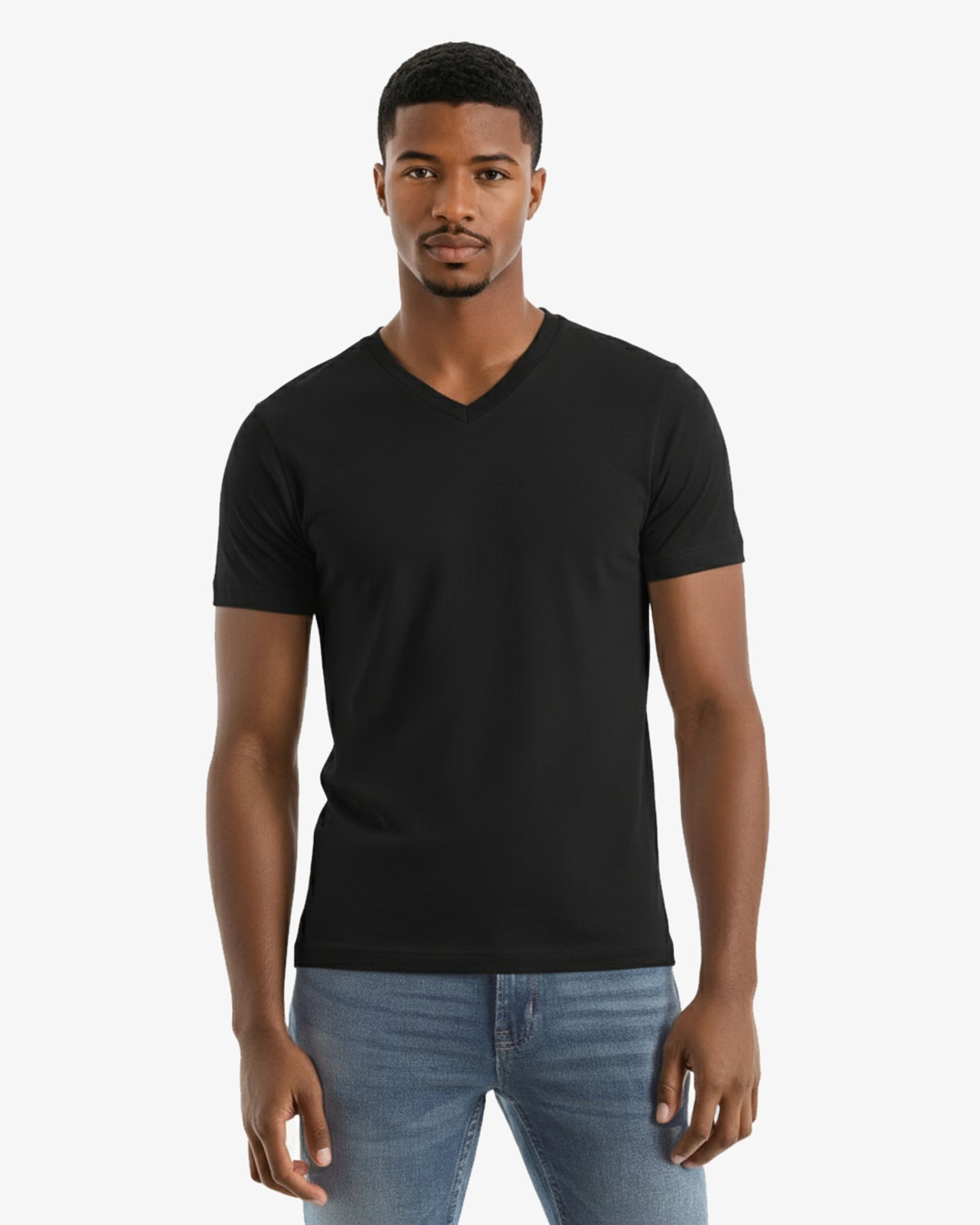 Bamboo Slim Fit V-Neck T-Shirt
