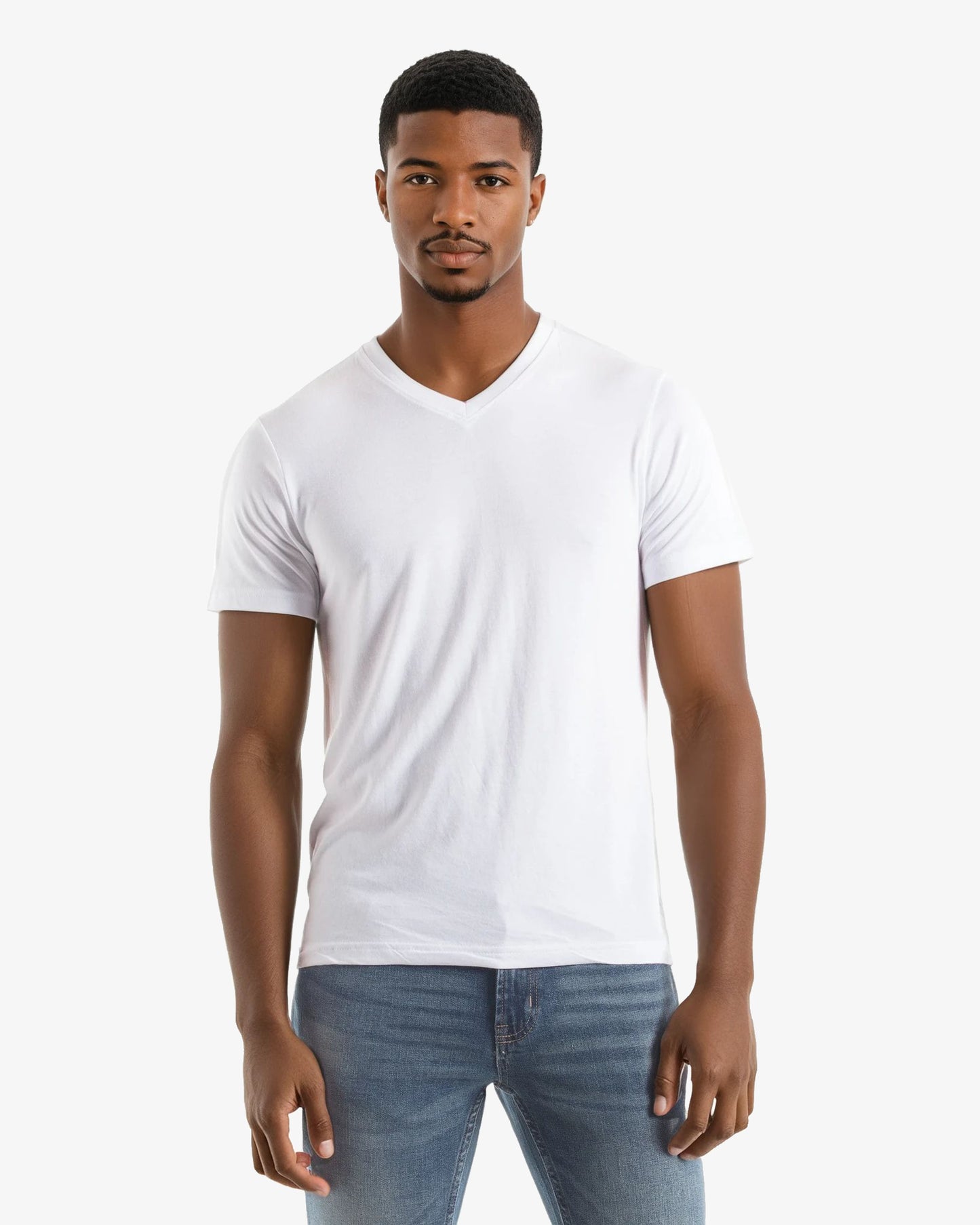 Bamboo Slim Fit V-Neck T-Shirt