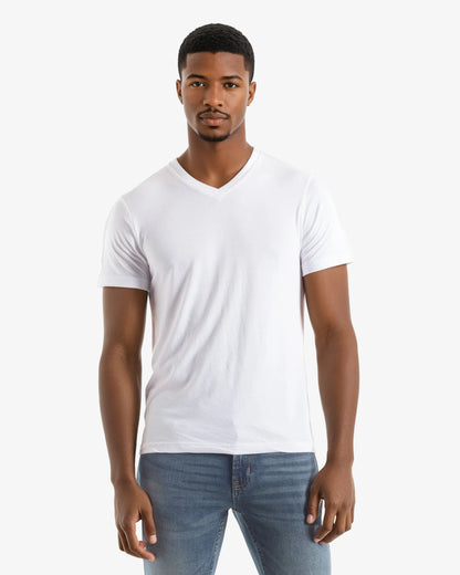 Bamboo Slim Fit V-Neck T-Shirt