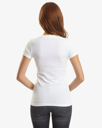 Bamboo Stretch Deep V Neck