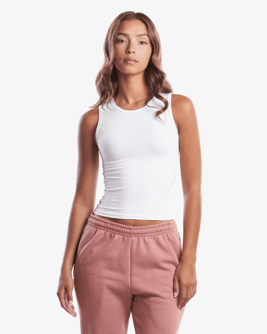 Ladies Bamboo Stretch Contour Tank Top