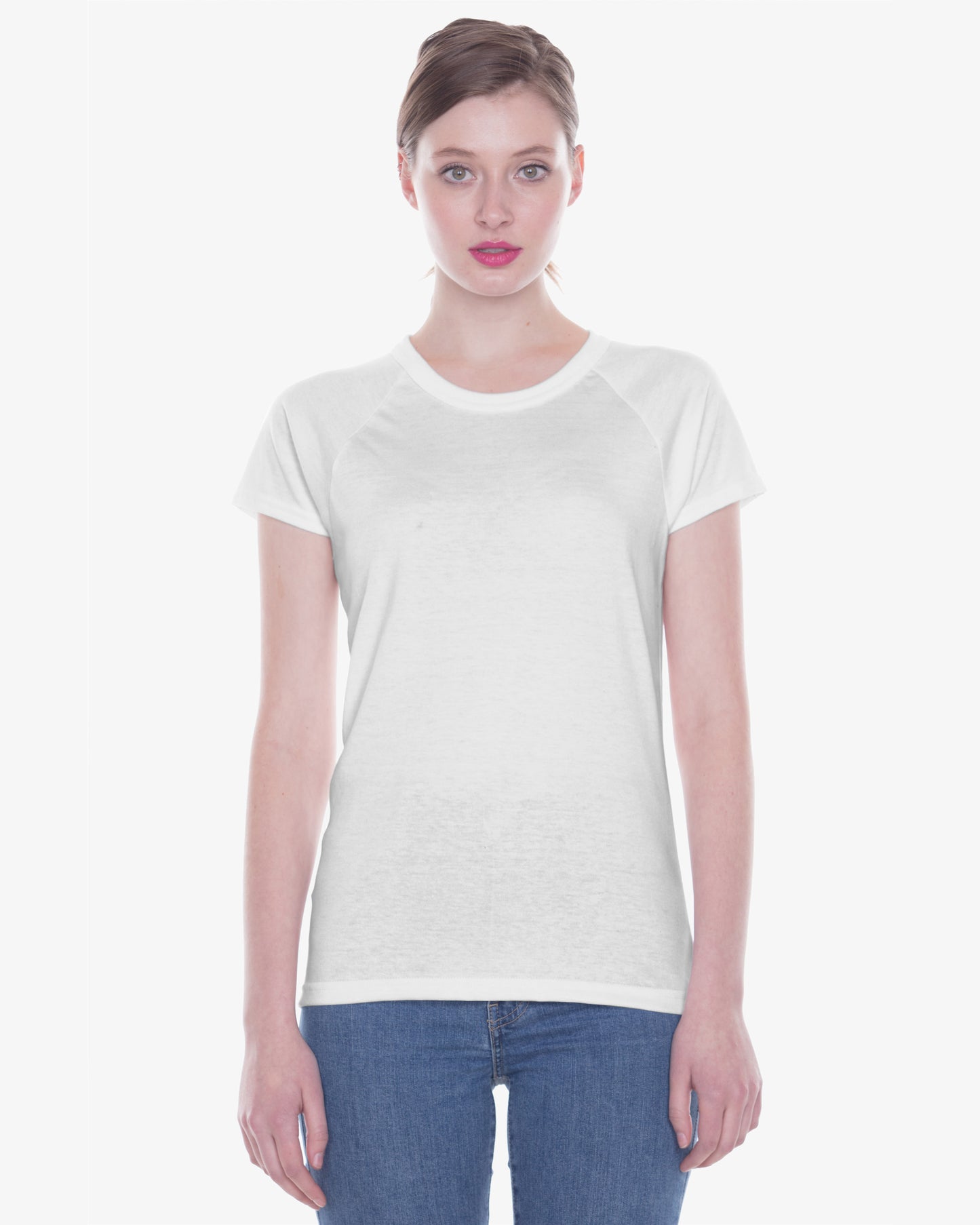 Ladies Short Sleeve Baseball T-Shirt